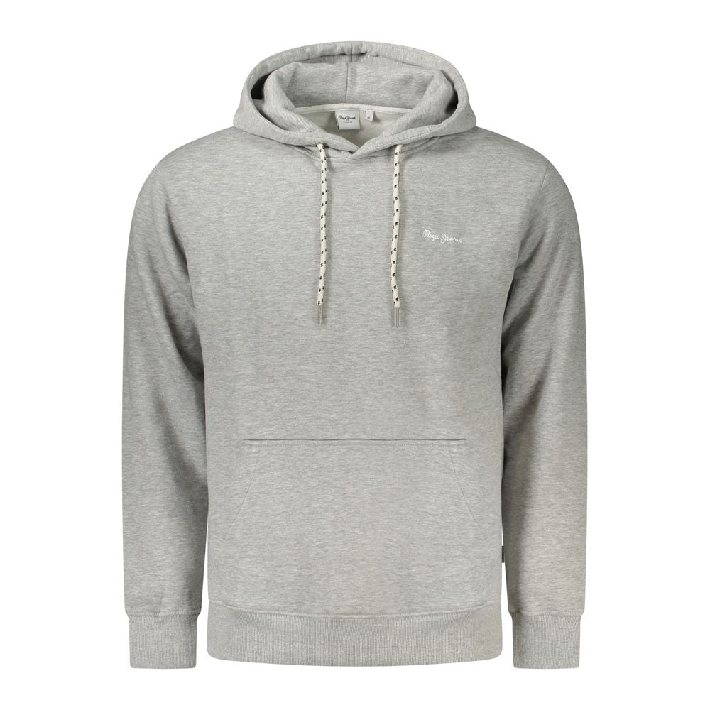 Gray Cotton Men Sweater