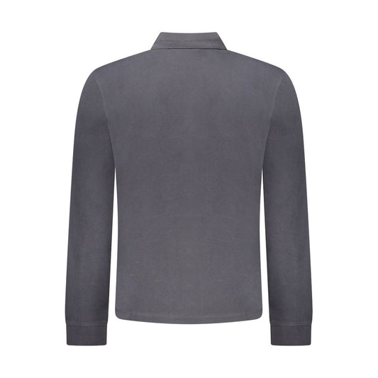 Nero Cotton Men Polo Shirt