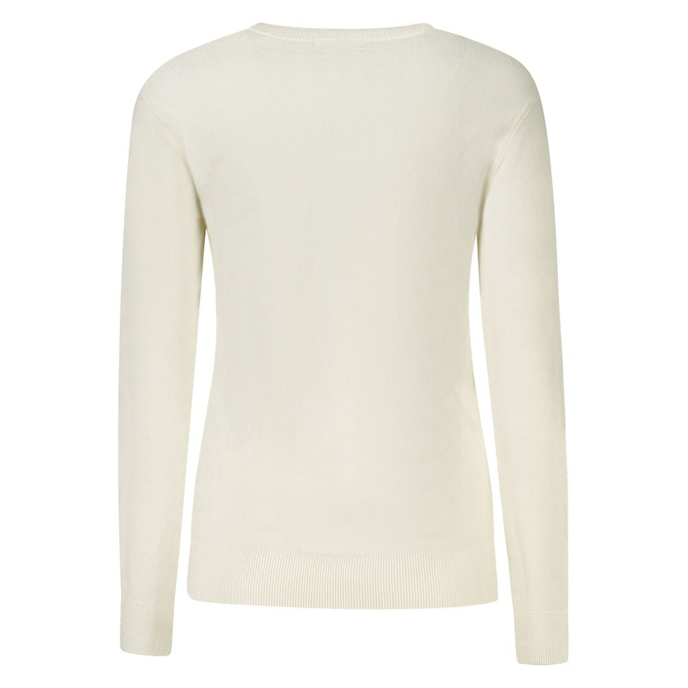 Bianco Viscosa Women Sweater