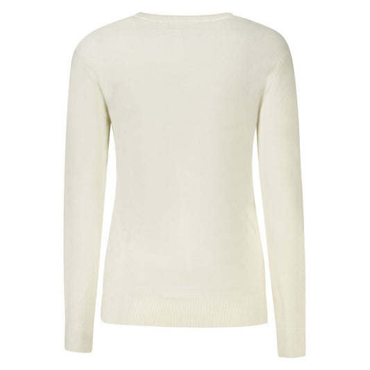 Bianco Viscosa Women Sweater