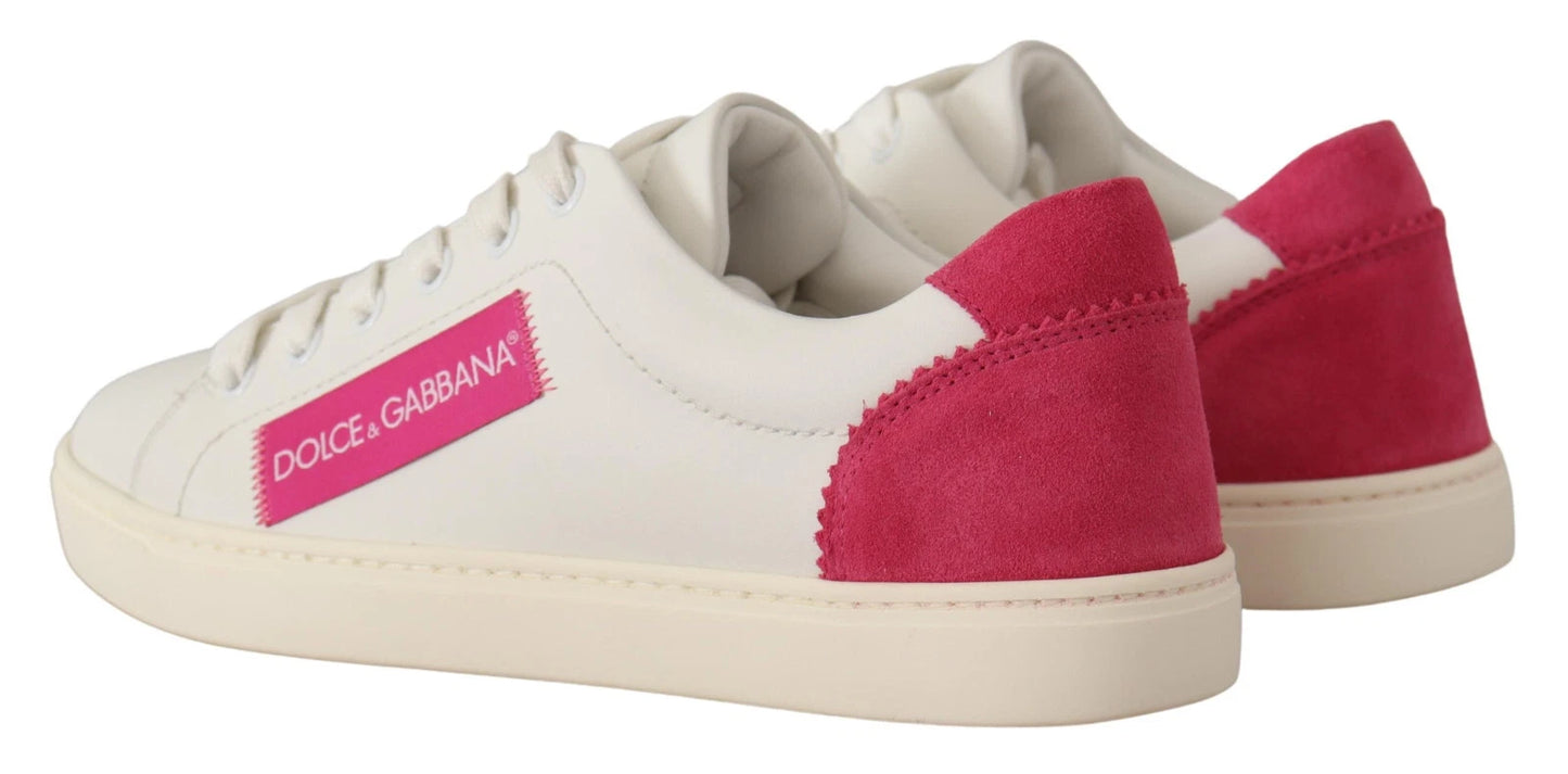 White Suede Leather Low Top Sneakers Shoes