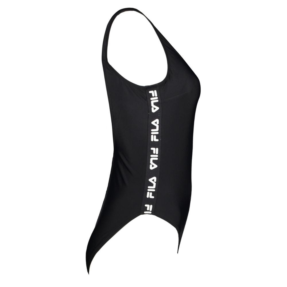 Black Poliammide Women Swimsuit