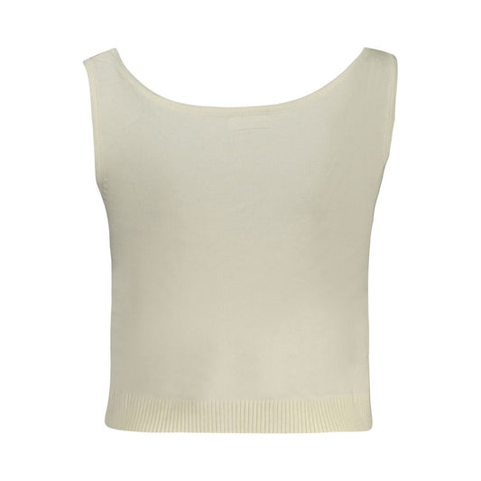 Bianco Poliestere Women Shirt