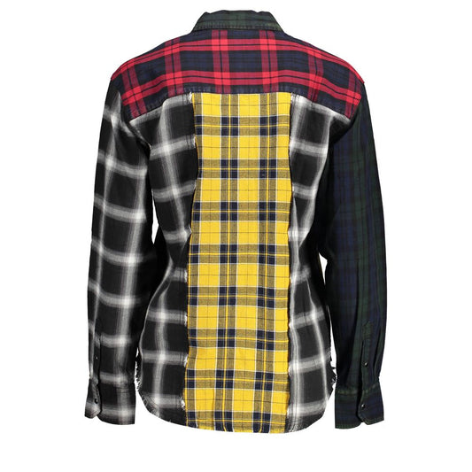 Black Cotton Women Shirt