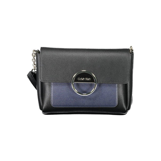 Black Polyethylene Shoulder Bag
