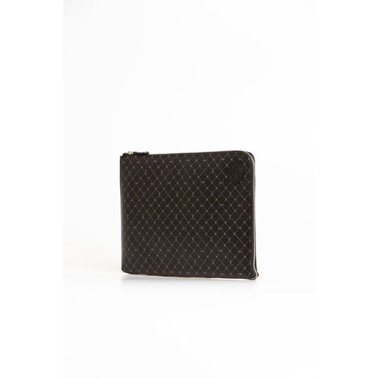 Black Leather Men Clutch