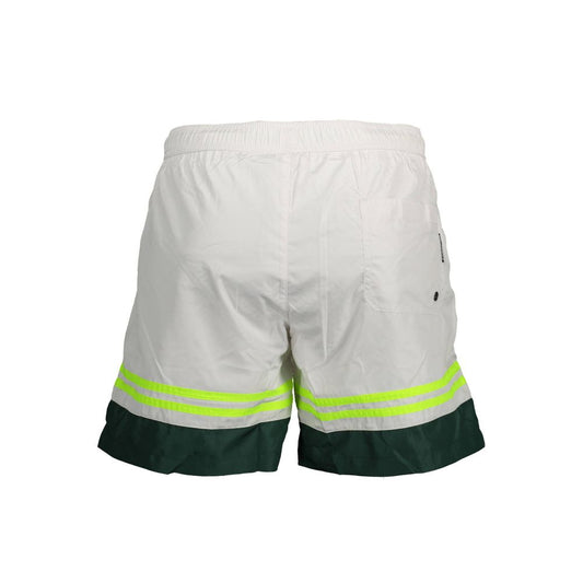 Bianco Polyester Men's Swim Boxer