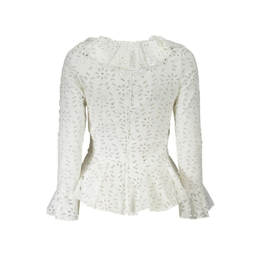 Bianco Cotton Women Blouse