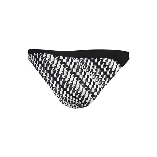 Black Polyamide Women Swim Brief