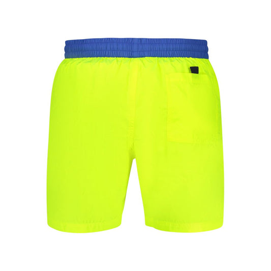 Giallo Poliammide Men's Swim Boxer