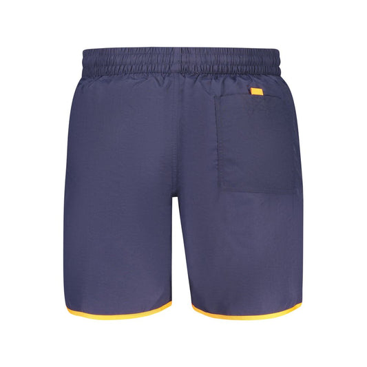 Blu Poliammide Men Swimwear Boxer