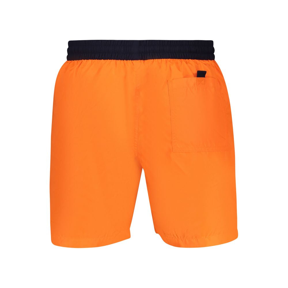 Orange Polyamide Swimwear
