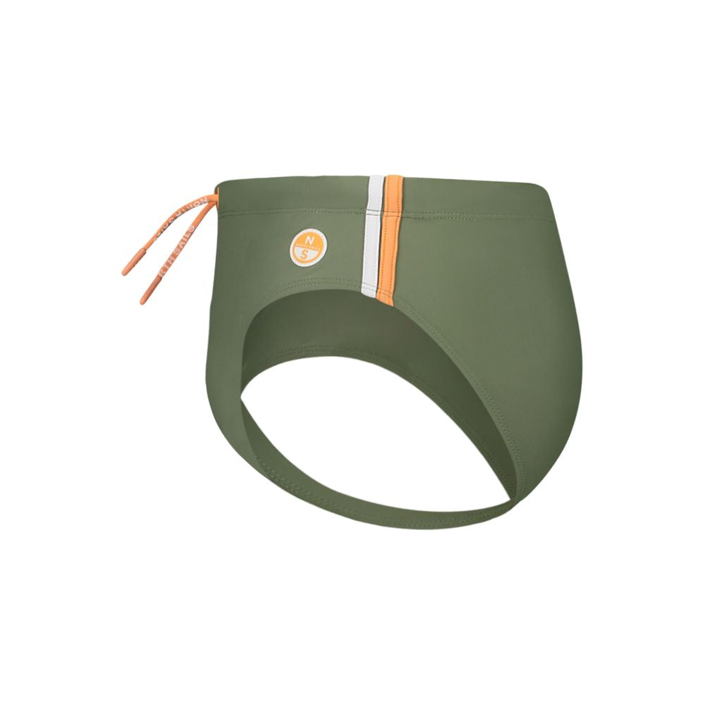 Verde Poliammide Men Swim Brief