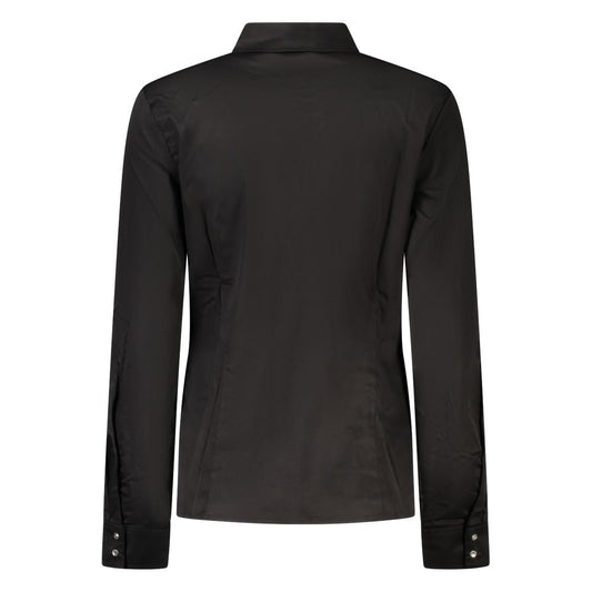 Black Cotton Women's Shirt