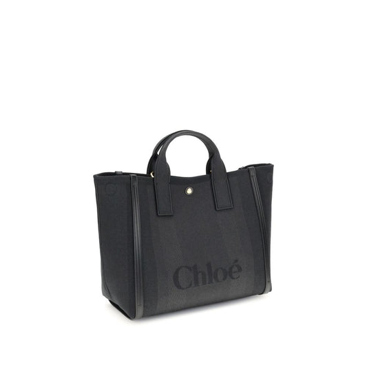 Black Cotton Handbag