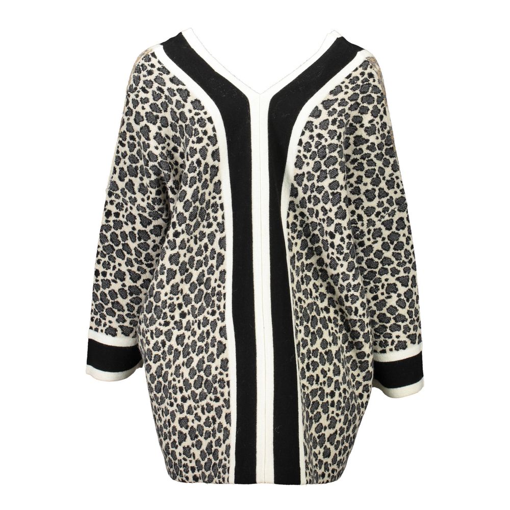 Beige Acrylic Women Sweater