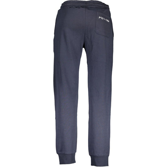 Blue Cotton Pant