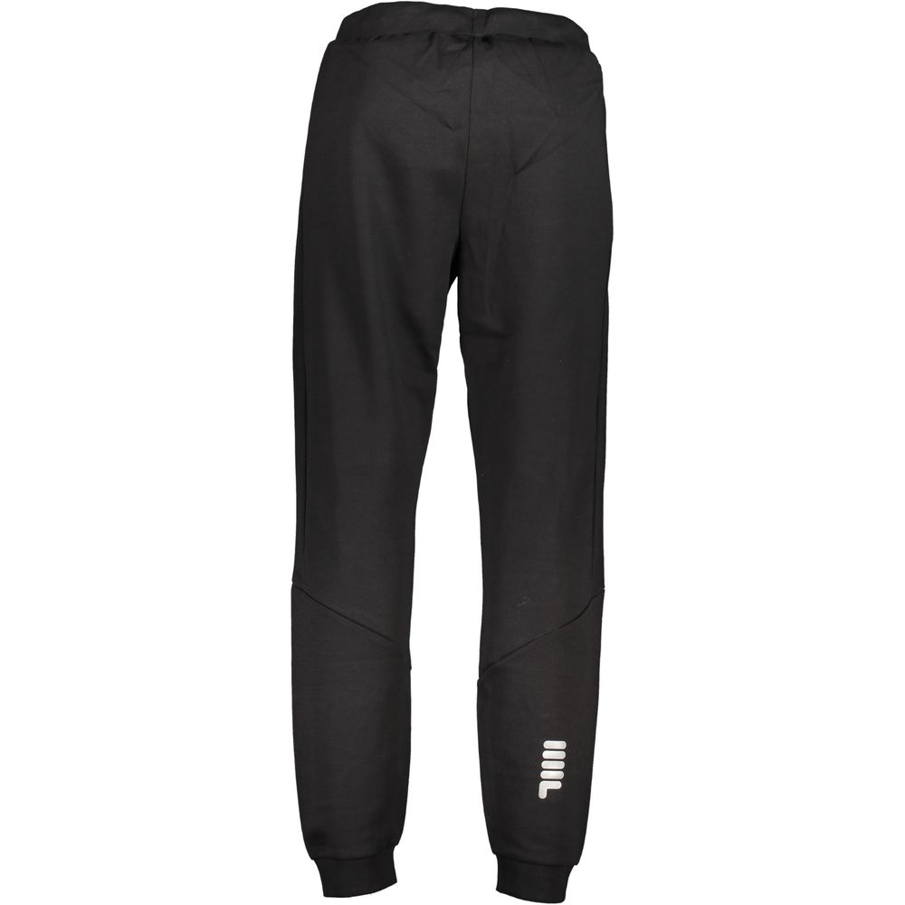 Black Cotton Men's Sweatpant
