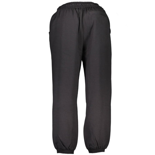 Black Cotton Men's Sweatpant