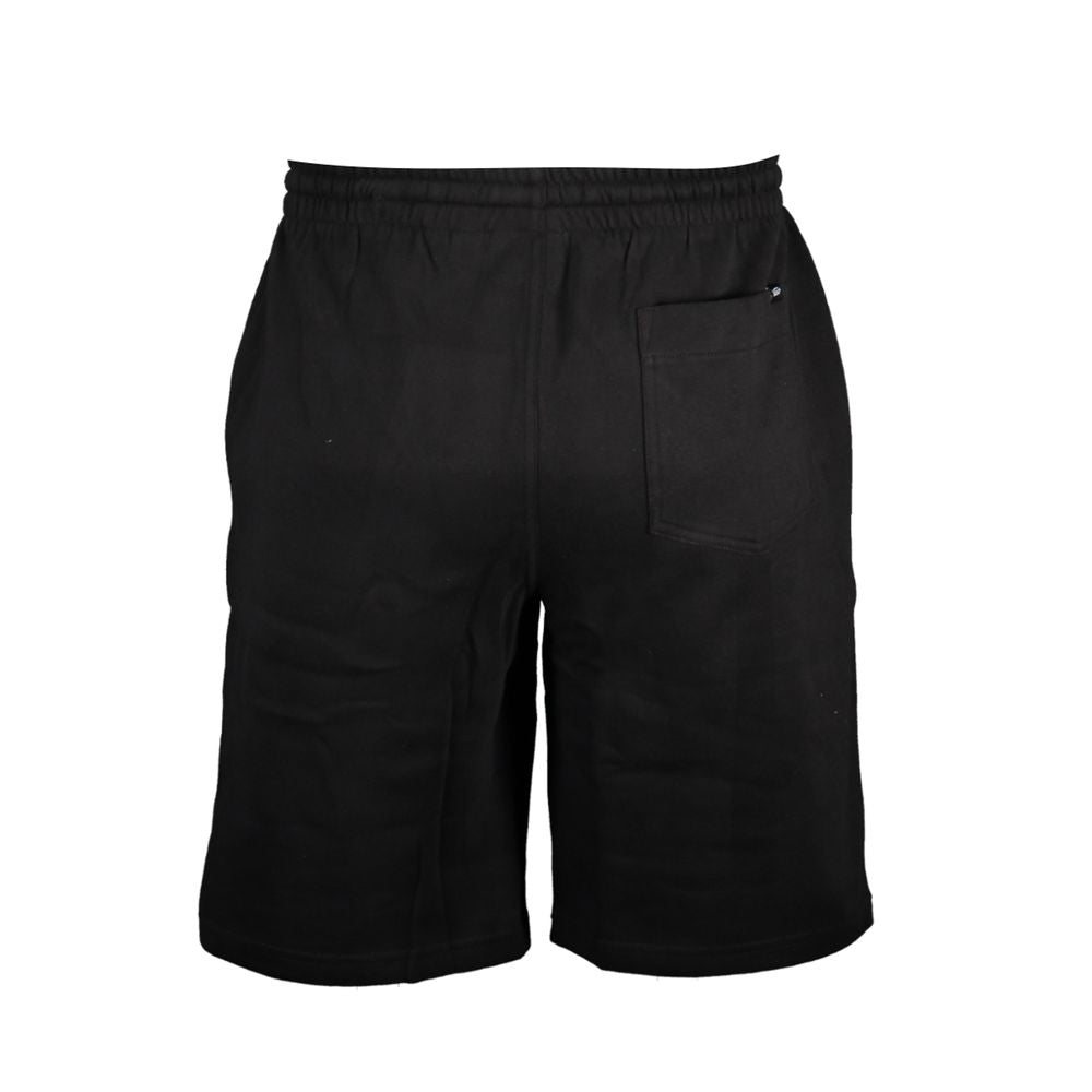 Black Cotton Men's Sweatpant