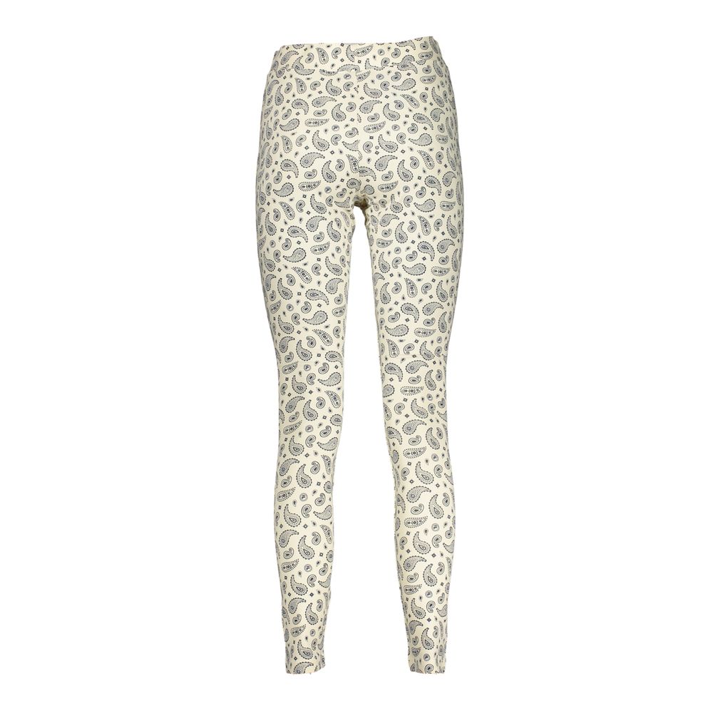 White Cotton Women's Legging