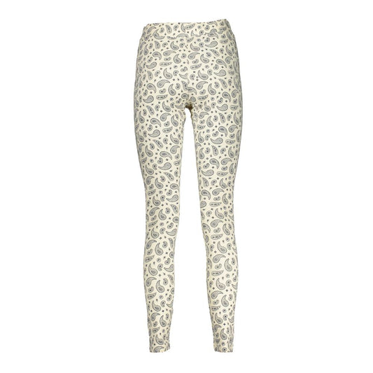 White Cotton Women's Legging