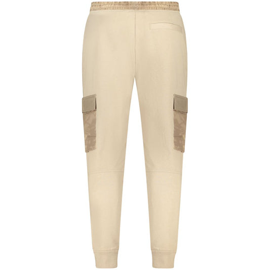 Beige Cotton Pant