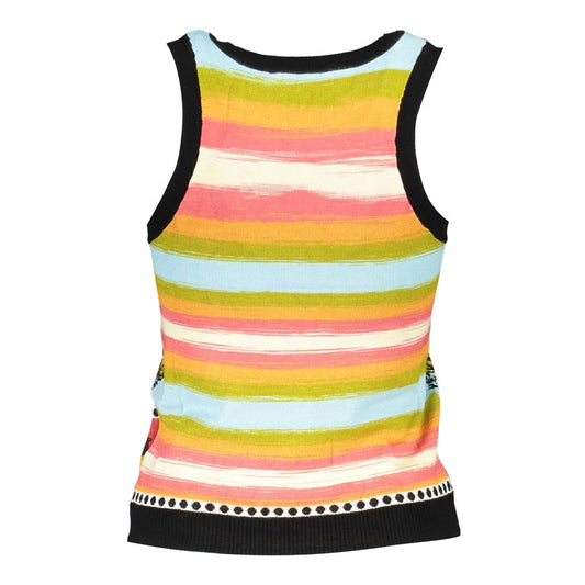 Black Viscose Women's Tank Top