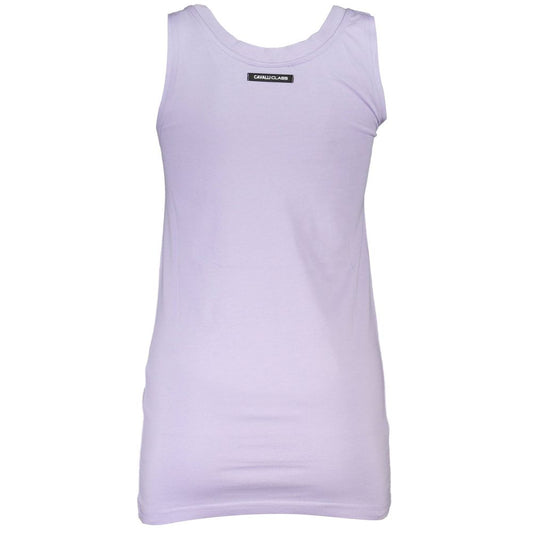 Purple Cotton Tank Top