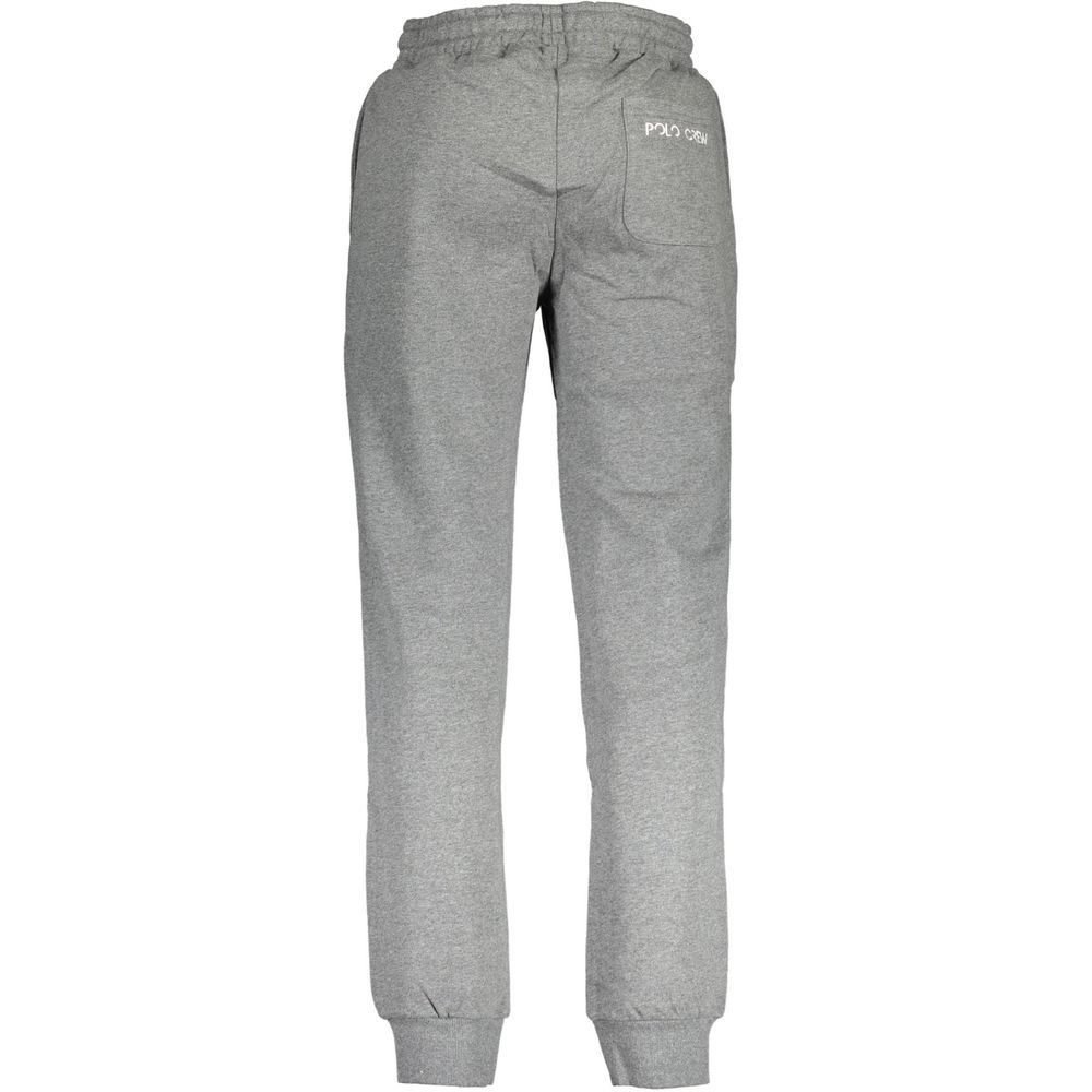 Gray Cotton Men's Sweatpants
