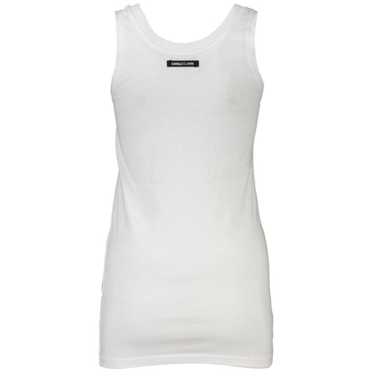 White Cotton Tank Top