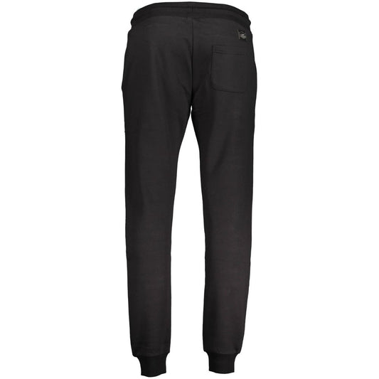 Black Cotton Men's Sweatpant