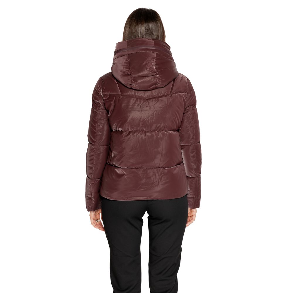 Purple Polyester Jackets & Coat