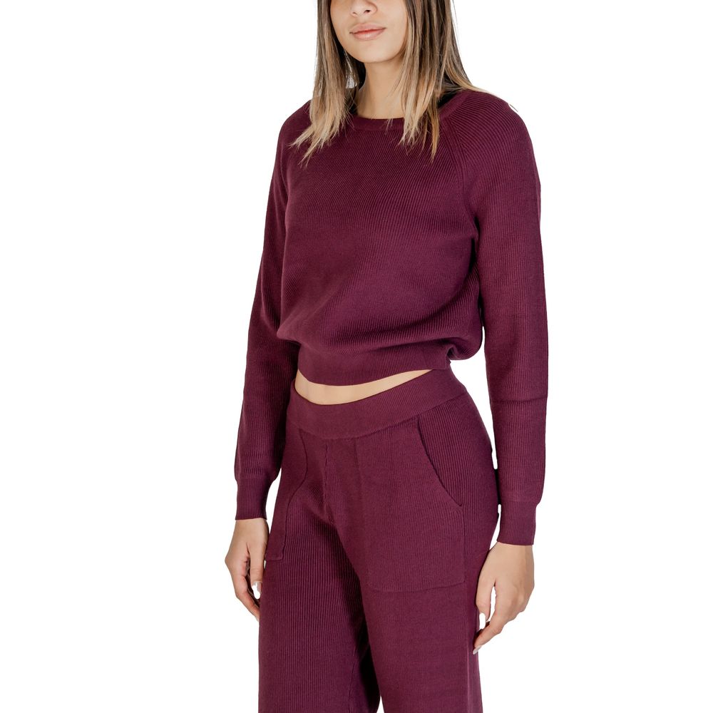 Purple Viscose Sweater