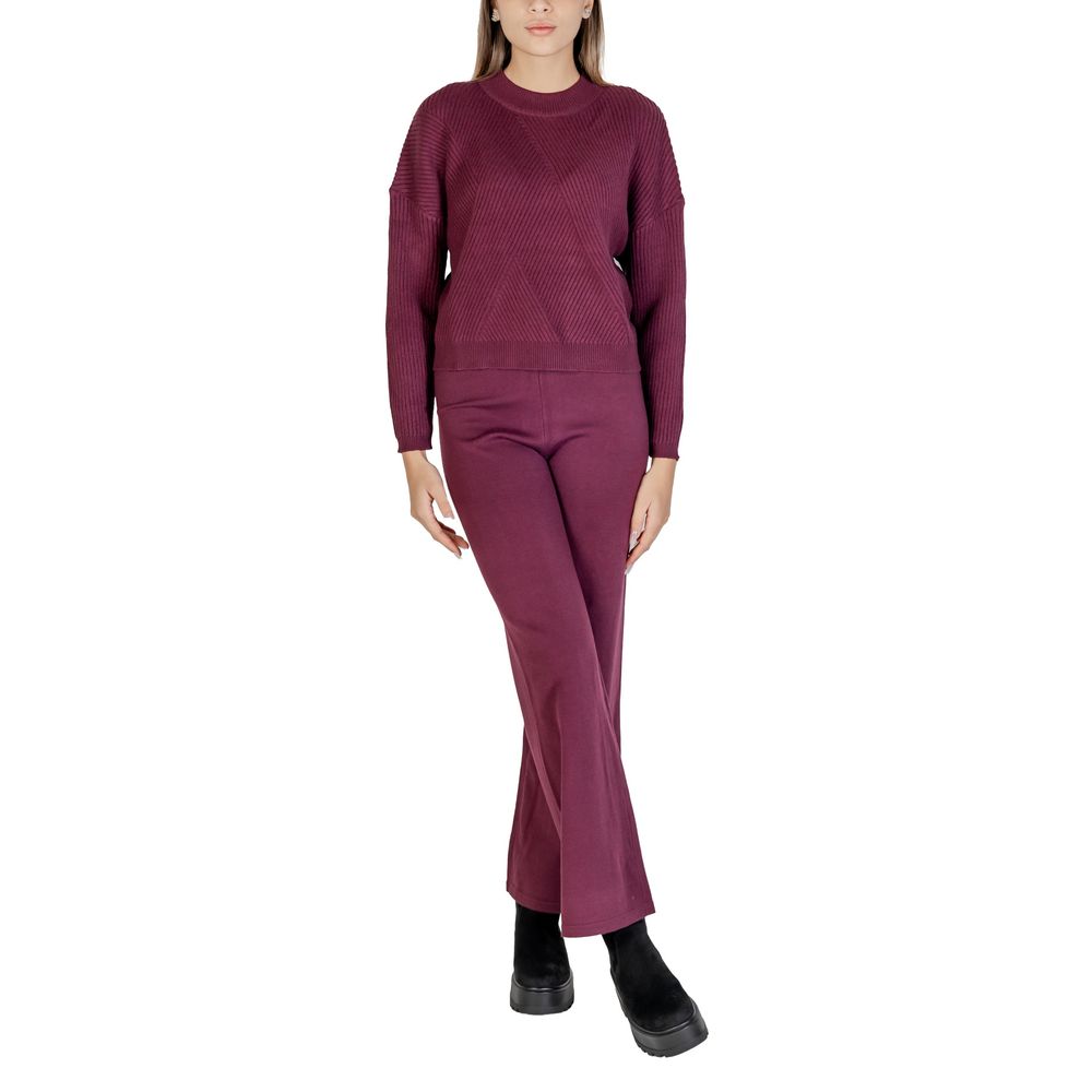 Purple Viscose Sweater