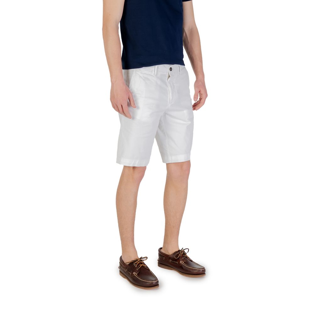 White Cotton Bermuda