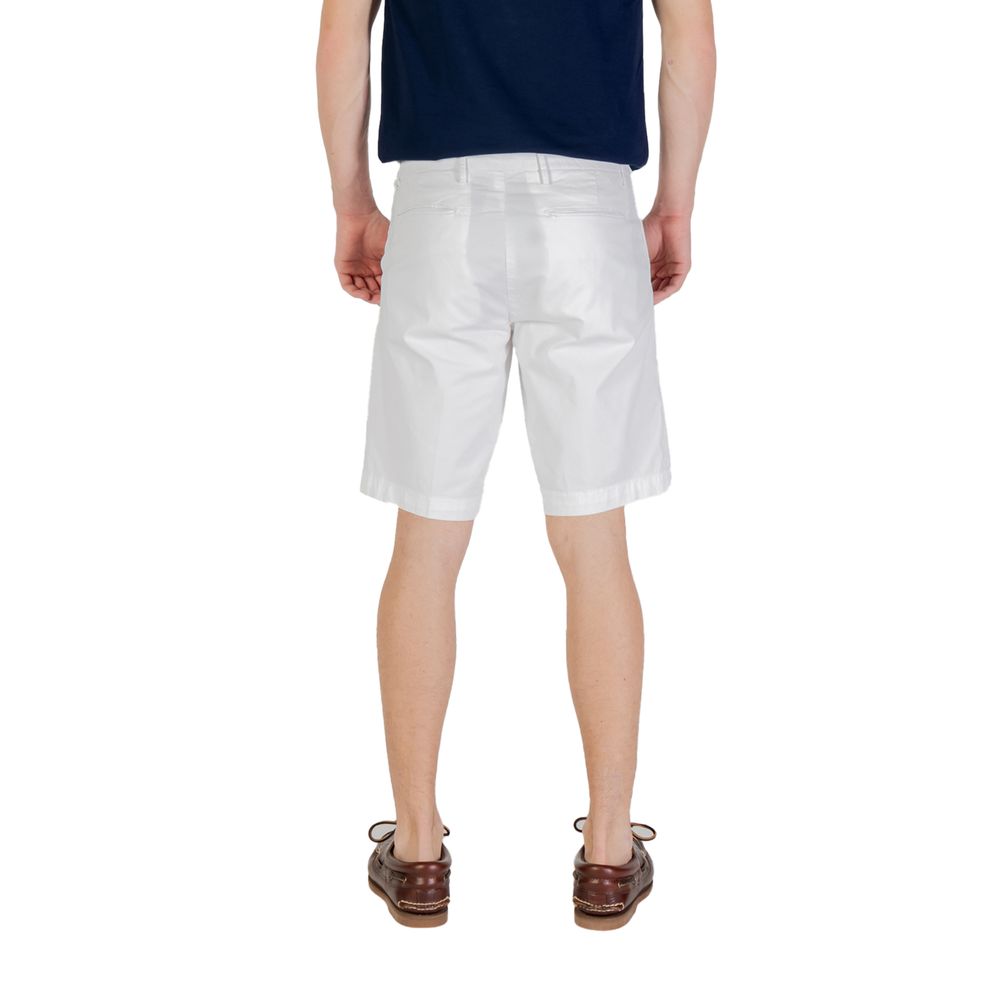 White Cotton Bermuda