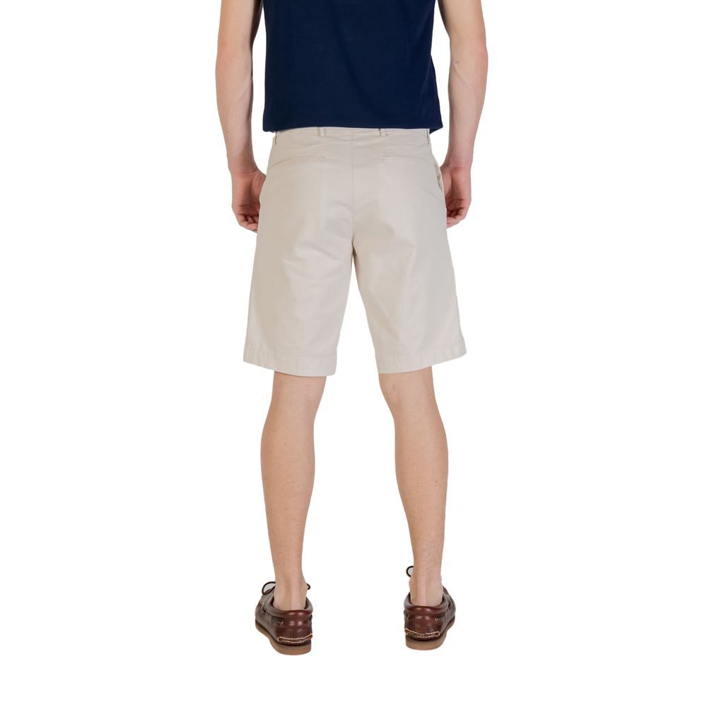 Bicolor Cotton Bermuda