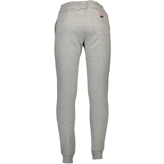 Gray Cotton Men's Trouser