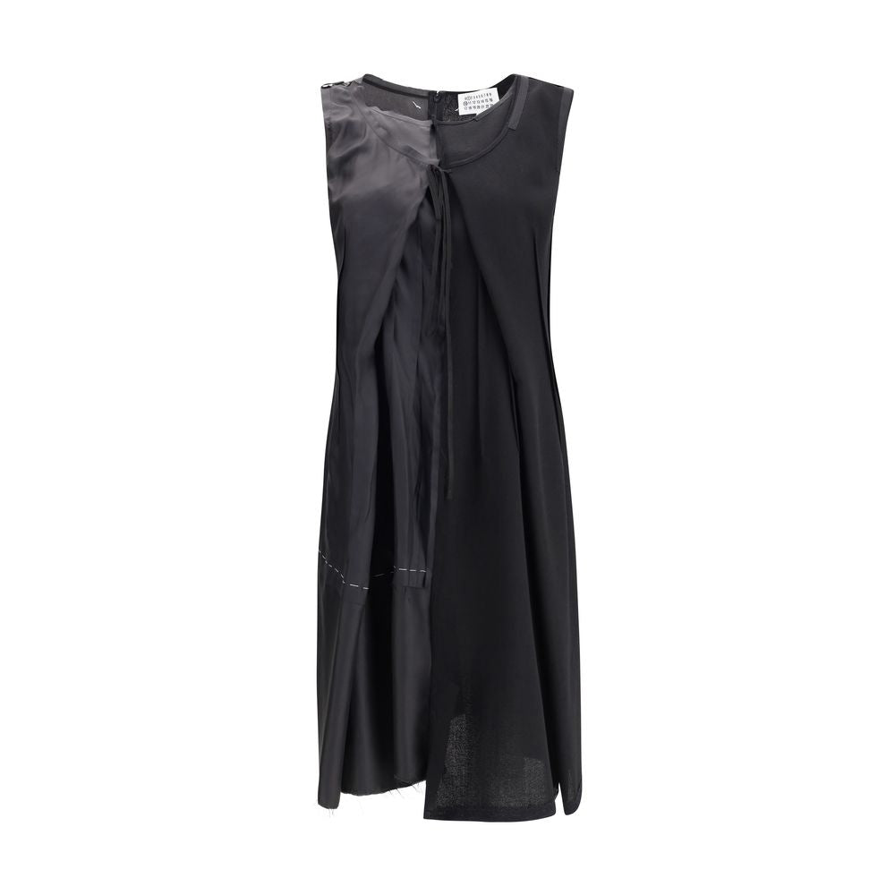 Virgin Wool Midi Dress