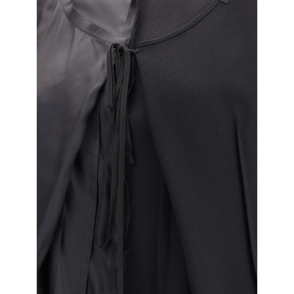 Virgin Wool Midi Dress