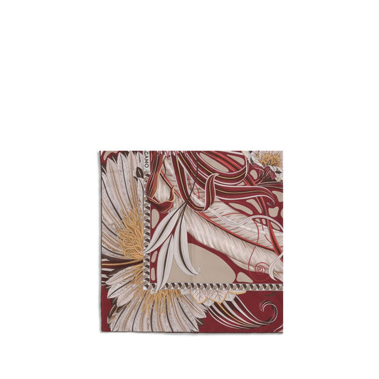 Multicolor Silk Scarf