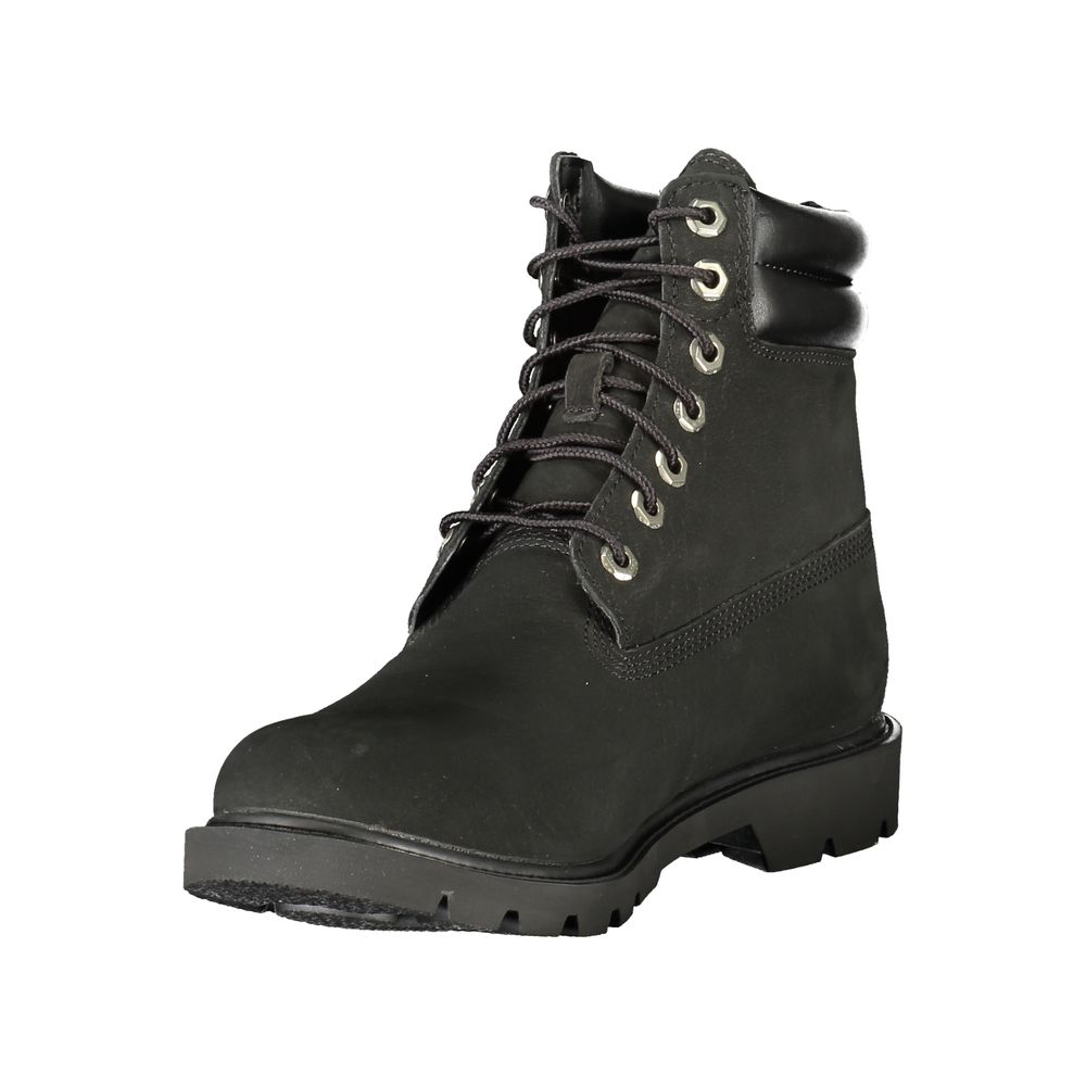 Black Polyester Ankle