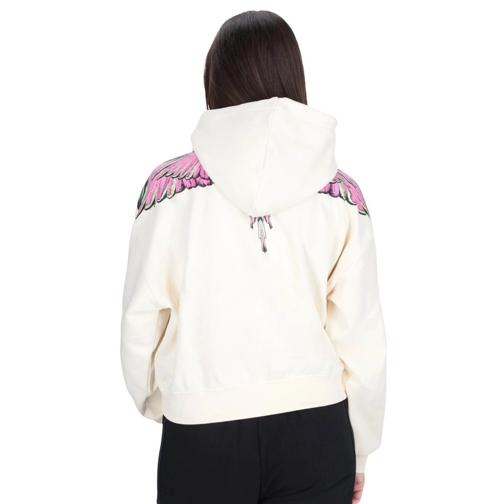 White Cotton Hoody