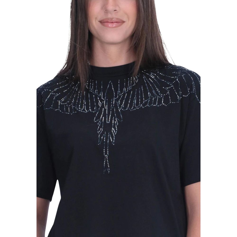 Black Cotton T-Shirt