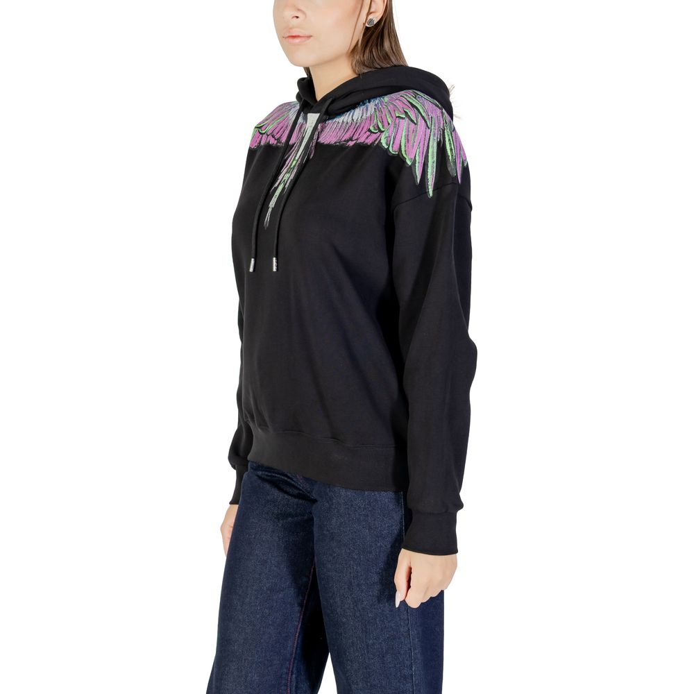 Black Cotton Hoody