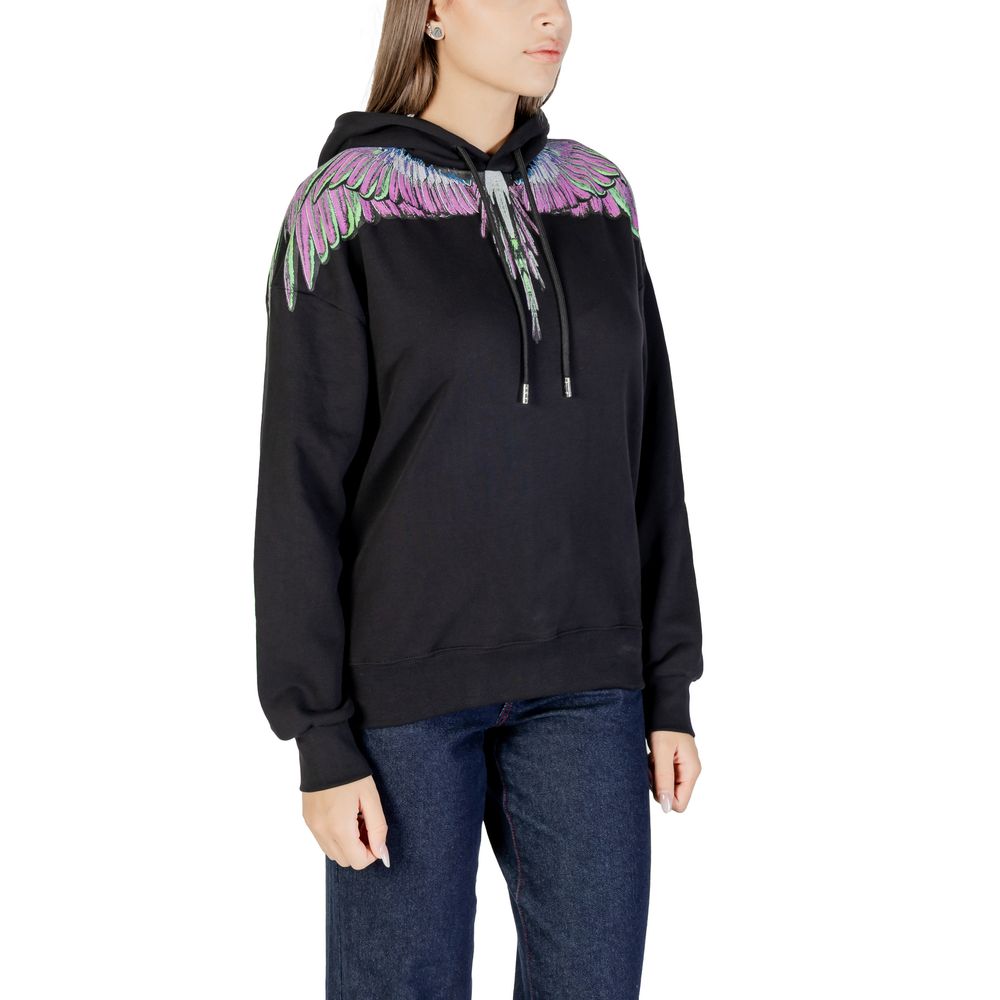 Black Cotton Hoody