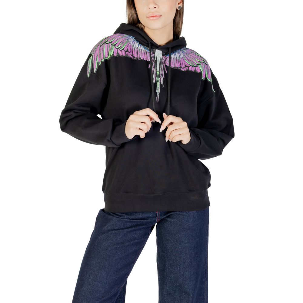Black Cotton Hoody