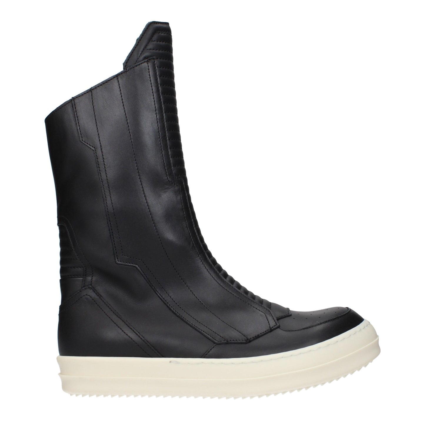 Black Leather Ankle Boots