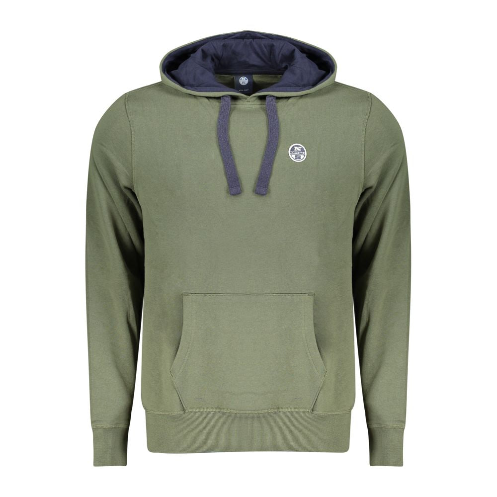 Green Cotton Sweatshirt